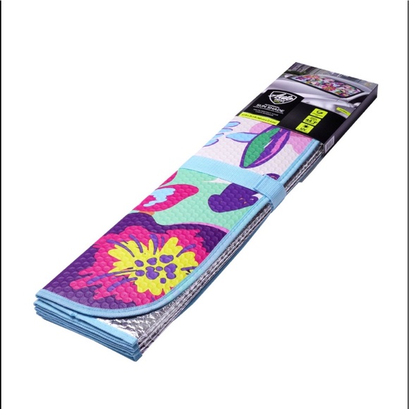 Floral pattern Windshield Shade, UV Protection Visor universal van life - Picture 2 of 8